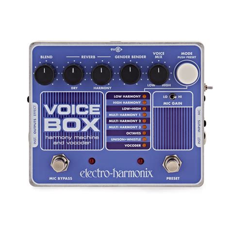 voice box electro harmonix|harmony box for singing.